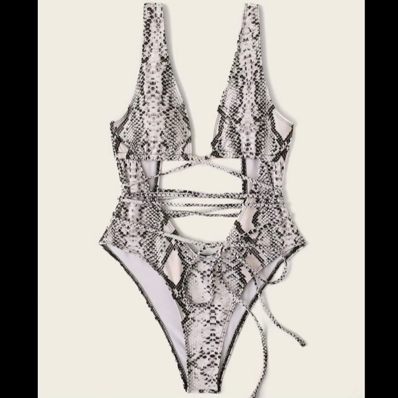 Snakeskin One Piece - Picture 2 of 2